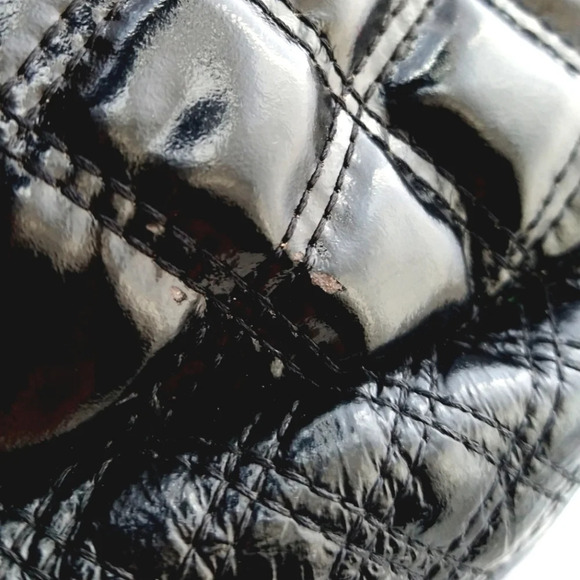 Perlina Quilted Vegan Leather Shoulder Bag 🌹 - Picture 9 of 13